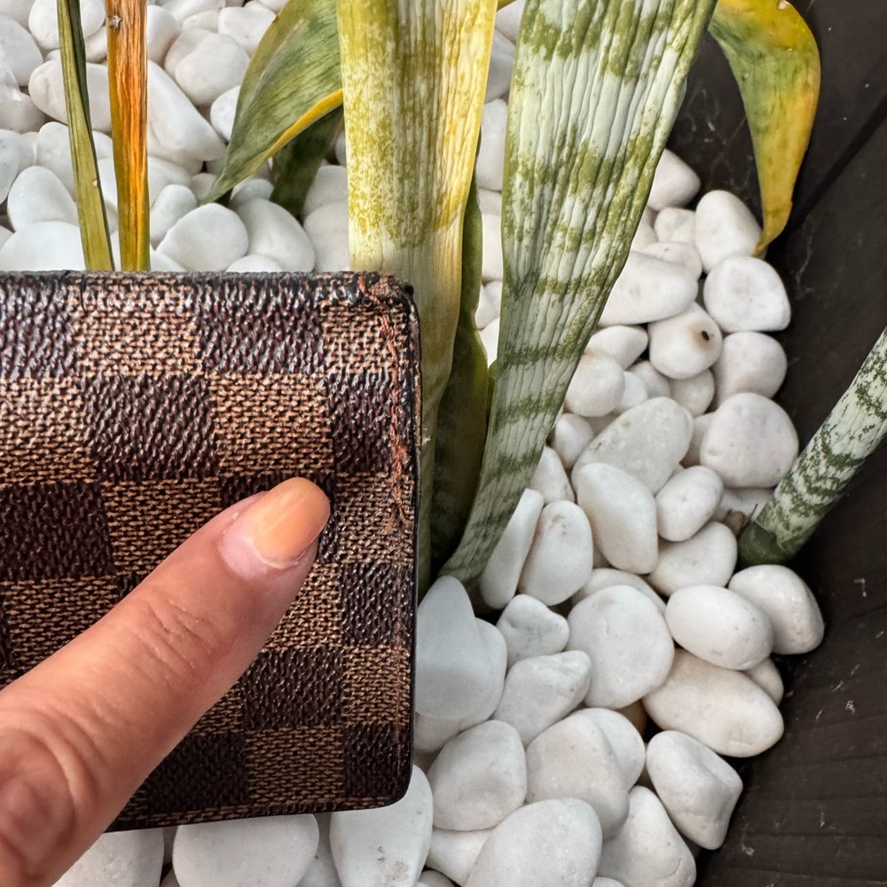 Louis Vuitton Damier Ebene Long Wallet – Authentic, Made in France, Rehab - Picture 6 of 13